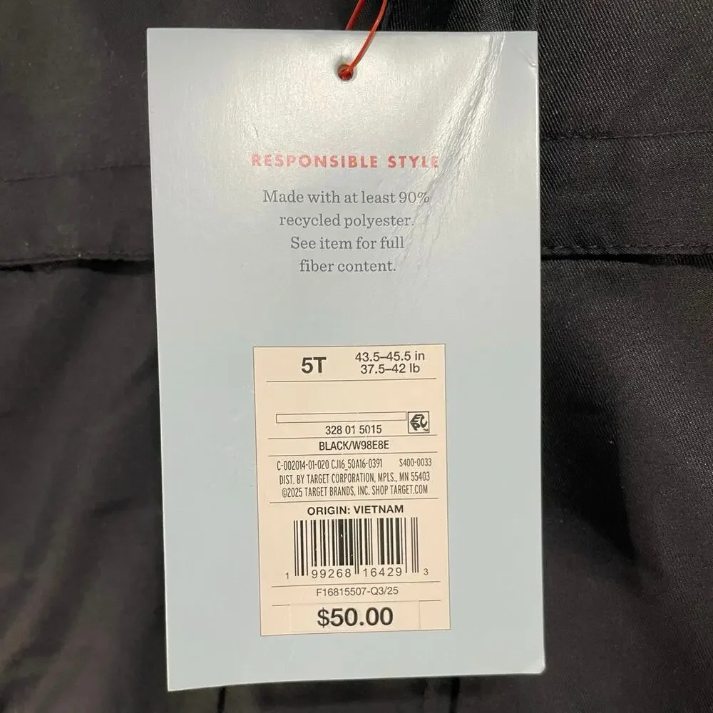 Cat & Jack 5T All Weather 3-in-1 Winter Jacket